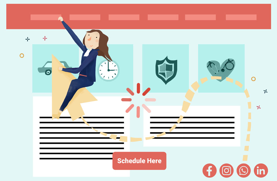 10 Insurance Agency site Examples and Why They Work Hourly, Inc.